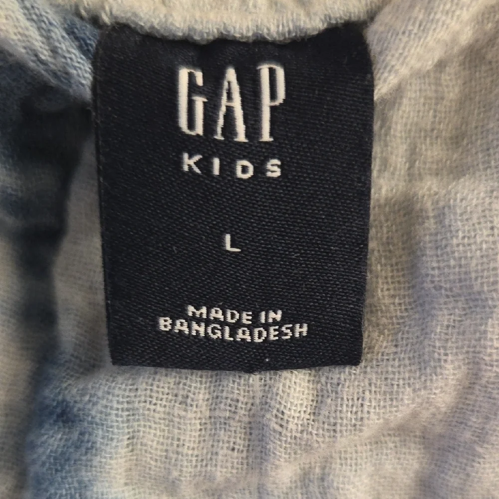 GAP Blue Tie-Dye Dress